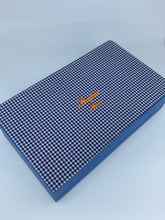 Carica l'immagine nel visualizzatore di Gallery, Box luxury porta orologi Biondo 10 posti blu