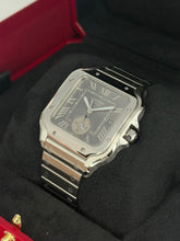 Carica l'immagine nel visualizzatore di Gallery, Cartier Santos de Cartier Dual Time WSSA0076 full set