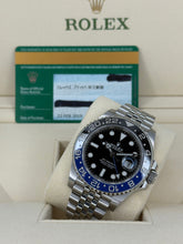 Carica l'immagine nel visualizzatore di Gallery, Rolex GMT-Master II Batgirl 126710BLNR year 2019 full set