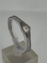 Carica l'immagine nel visualizzatore di Gallery, Silver Incabloc in oro bianco 18KT 15,5 mm