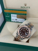 Carica l'immagine nel visualizzatore di Gallery, Rolex Yacht-Master chocolate ref. 116621 year 2018 full set