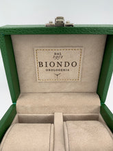 Carica l'immagine nel visualizzatore di Gallery, Box luxury porta orologi Biondo 2 posti verde