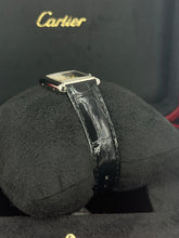 Carica l'immagine nel visualizzatore di Gallery, Cartier Tank must black dial WSTA0071 year 2025 full set LIKE NEW