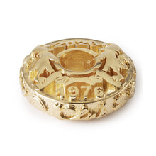 Carica l'immagine nel visualizzatore di Gallery, Moneta del Giubileo TROLLBEADS placcato oro