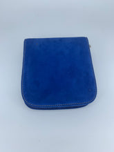 Carica l'immagine nel visualizzatore di Gallery, Astuccio luxury porta orologi Biondo 6 posti blu