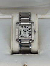 Carica l'immagine nel visualizzatore di Gallery, Cartier Tank Française ref. 2302 full set