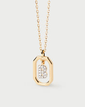 Carica l'immagine nel visualizzatore di Gallery, COLLANE PDPAOLA MINI LETTERS IN ARGENTO 925