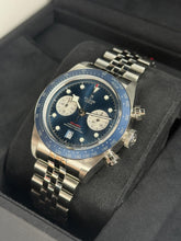 Carica l'immagine nel visualizzatore di Gallery, Tudor Black Bay Chrono Blu 79360B year 2024 full set LIKE NEW