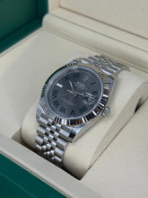 Carica l'immagine nel visualizzatore di Gallery, Rolex Datejust 41 Wimbledon ref. 126334 year 2026 full set LIKE NEW