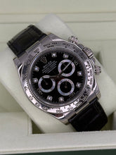 Carica l'immagine nel visualizzatore di Gallery, Rolex Daytona 18K white gold ref. 116519 year 2009 full set