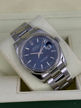 Carica l'immagine nel visualizzatore di Gallery, Rolex Datejust 36mm ref. 116200 year 2011 full set