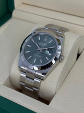Carica l'immagine nel visualizzatore di Gallery, Rolex Datejust 41mm Mint Dial 126300 year 2025 full set LIKE NEW