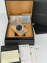 Carica l'immagine nel visualizzatore di Gallery, Bulgari Diagono Scuba 300m ref. SD40S full set