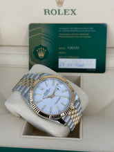 Carica l'immagine nel visualizzatore di Gallery, Rolex Datejust 41mm ref. 126333 year 2022 full set