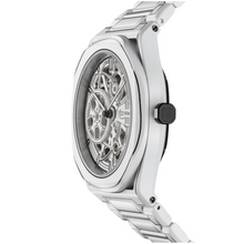 Carica l'immagine nel visualizzatore di Gallery, D1 Milano Skeleton White Sketch Cerakote 40,5 mm D1-SKBJ20