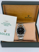 Carica l'immagine nel visualizzatore di Gallery, Rolex Explorer ref. 114270 year 2001 full set