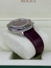 Carica l'immagine nel visualizzatore di Gallery, Rolex Daytona 18k white gold rubellite grossular dial ref. 116519 year 2007 full set