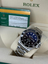 Carica l'immagine nel visualizzatore di Gallery, Rolex Sea-Dweller Deepsea D-Blue 126660 year 2019 full set