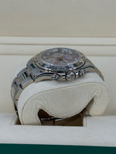 Carica l'immagine nel visualizzatore di Gallery, Rolex Daytona 18k white gold diamond dial ref. 116509 year 2020 full set