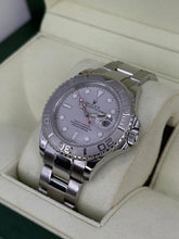 Carica l'immagine nel visualizzatore di Gallery, Rolex Yacht-Master Platinium Bezel ref. 16622 year 2005 full set
