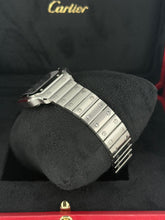 Carica l'immagine nel visualizzatore di Gallery, Cartier Santos Medium Blue Dial WSSA0063 year 2026 full set LIKE NEW