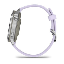 Carica l'immagine nel visualizzatore di Gallery, GARMIN 010-03013-01 VENU 4 SILVER E PERIWINKLE 41MM