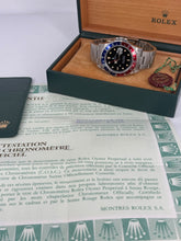 Carica l'immagine nel visualizzatore di Gallery, Rolex GMT-Master “pepsi” 16700 year 1992 full set LIKE NEW NOS