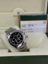 Carica l'immagine nel visualizzatore di Gallery, Rolex Daytona 116520 year 2014 Chromalight full set