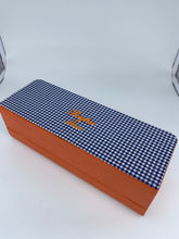 Carica l'immagine nel visualizzatore di Gallery, Box luxury porta orologi Biondo 5 posti arancione