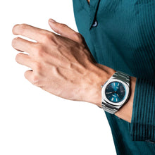 Carica l'immagine nel visualizzatore di Gallery, D1 Milano Ultra Thin Groovy Green 39mm D1-UHBJ03