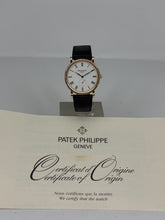 Carica l'immagine nel visualizzatore di Gallery, Patek Philippe Calatrava 18K rose gold ref. 5119R-001 year 2007
