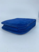 Carica l'immagine nel visualizzatore di Gallery, Astuccio luxury porta orologi Biondo 6 posti blu