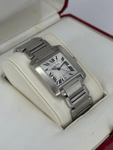 Carica l'immagine nel visualizzatore di Gallery, Cartier Tank Française ref. 2302 full set