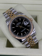 Carica l'immagine nel visualizzatore di Gallery, Rolex Datejust 36mm roulette 116233 year 2009 full set