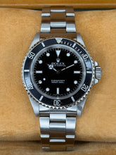 Carica l'immagine nel visualizzatore di Gallery, Rolex Submariner No Date 14060 year 1991