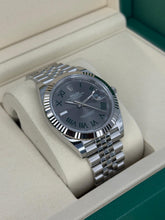 Carica l'immagine nel visualizzatore di Gallery, Rolex Datejust 41 Wimbledon ref. 126334 year 2026 full set LIKE NEW