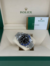 Carica l'immagine nel visualizzatore di Gallery, Rolex GMT-Master II Batgirl 126710BLNR year 2019 full set