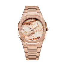Carica l'immagine nel visualizzatore di Gallery, Orologio D1 Milano Ultra Thin Marble Rose D1-UTBL14