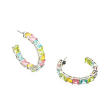 Carica l'immagine nel visualizzatore di Gallery, Orecchini cerchio CHIARA FERRAGNI Rainbow