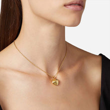 Carica l'immagine nel visualizzatore di Gallery, Collana donna CHIARA FERRAGNI cuore dorato liscio