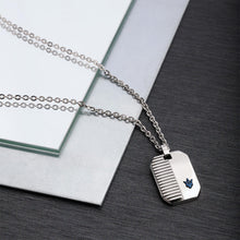 Carica l'immagine nel visualizzatore di Gallery, Collana uomo MASERATI con piastrina