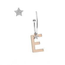 Carica l'immagine nel visualizzatore di Gallery, Orecchini COMETE con iniziale