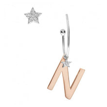 Carica l'immagine nel visualizzatore di Gallery, Orecchini COMETE con iniziale