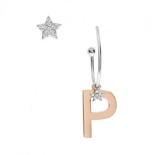 Carica l'immagine nel visualizzatore di Gallery, Orecchini COMETE con iniziale