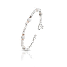 Carica l'immagine nel visualizzatore di Gallery, Bracciale uomo ARKANO in argento con pepite