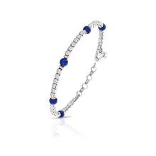 Carica l'immagine nel visualizzatore di Gallery, Bracciale uomo ARKANO in argento con pepite