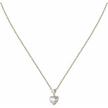 Carica l'immagine nel visualizzatore di Gallery, Collana donna CHIARA FERRAGNI dorata con doppio cuore
