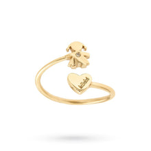 Carica l'immagine nel visualizzatore di Gallery, Anello LE BEBE' Les Petits contrariè oro giallo