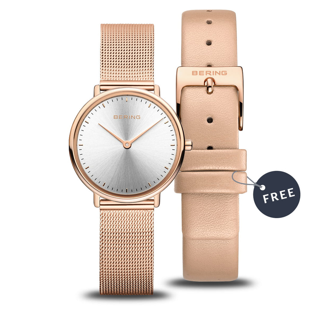 Orologio Bering Acciaio donna doppio cinturino