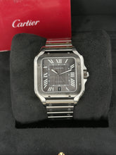 Carica l&#39;immagine nel visualizzatore di Gallery, Cartier Santos Large WSSA0037 year 2022 full set

